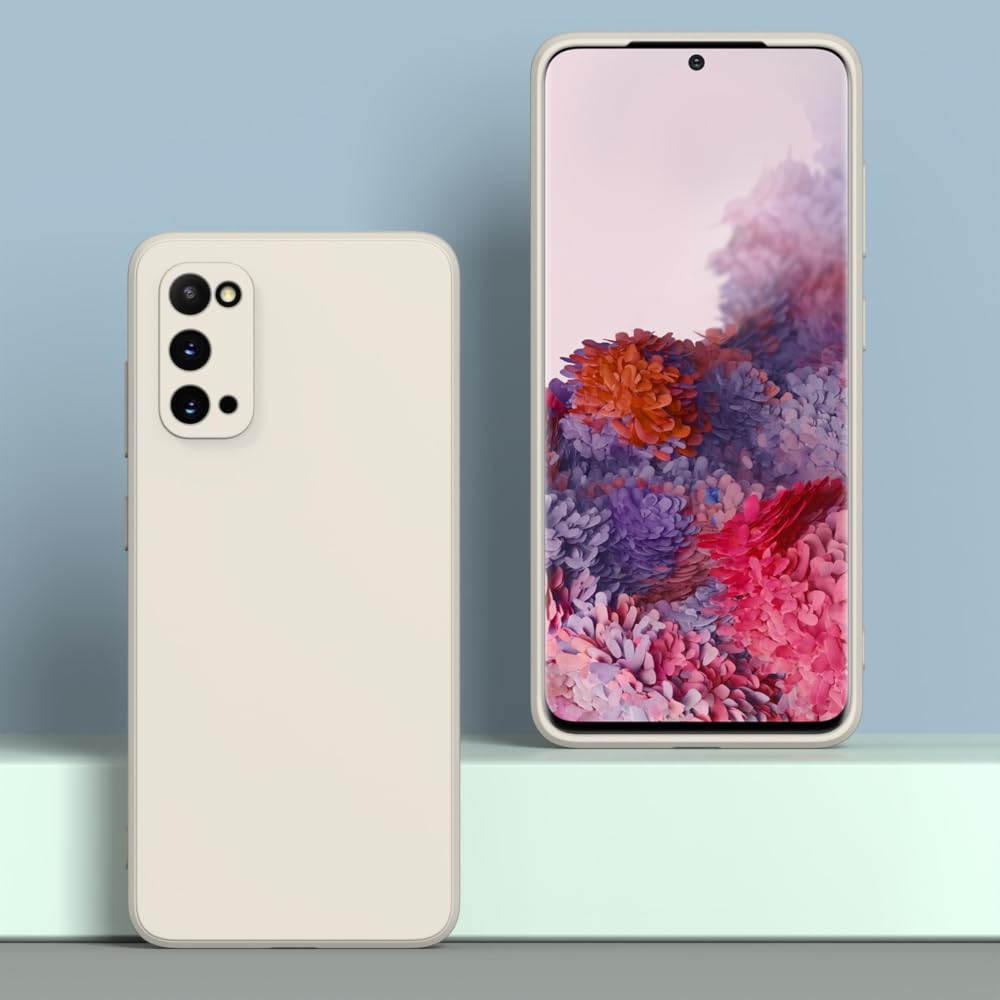 Wogroo For Samsung Galaxy S20 Case White, Scratch Resistant With Soft Touch, Slim Thin Phone Cover For Samsung Galaxy S20