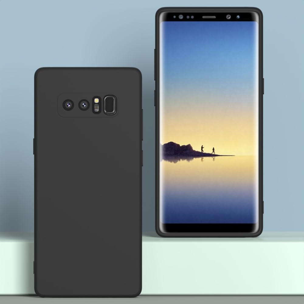 Wogroo For Samsung Galaxy Note 8 Case Black, Scratch Resistant With Soft Touch, Slim Thin Phone Cover For Samsung Galaxy Note 8