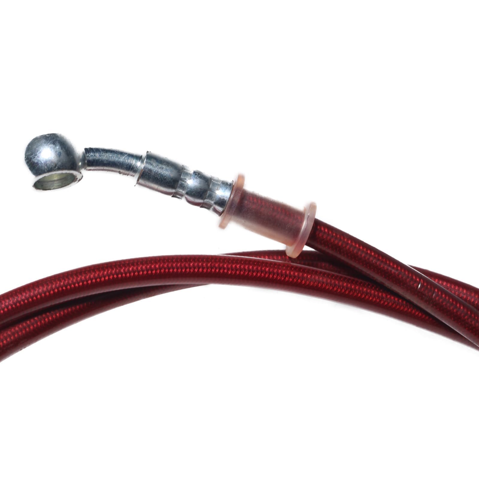 Pro Bat Braided Hydraulic Brake Hose Line Pipeline For Chinese Gy6 Scooter Atv Dirt Bike Go Kart 10Mm Banjo Ends (70''/175Cm) Re
