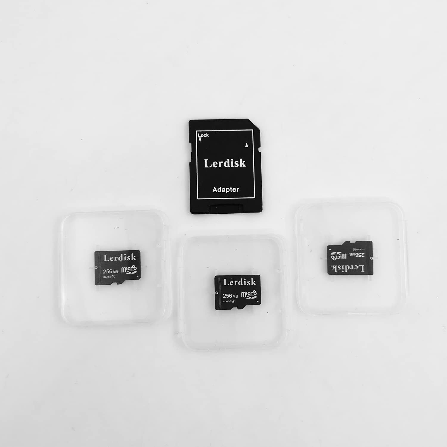 Lerdisk Factory Wholesale Micro Sd Card 256Mb Pack Of 3 In Bulk Small Capacity For Small Files Only,Not Suitable For Camera,Phon