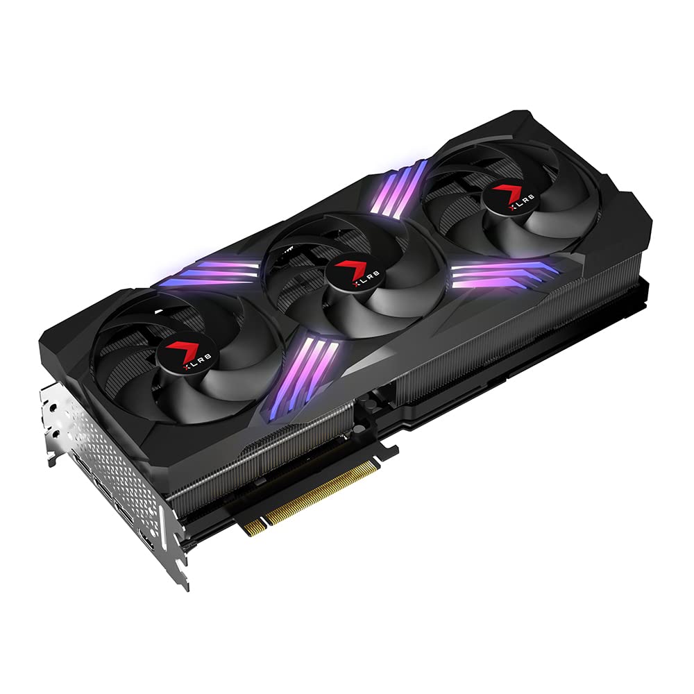 Pny Geforce Rtx 4090 24Gb Xlr8 Gaming Verto Epic-X Rgb Triple Fan Graphics Card Dlss 3 (Argb, 384-Bit Pcie 4.0, Gddr6X, Supports