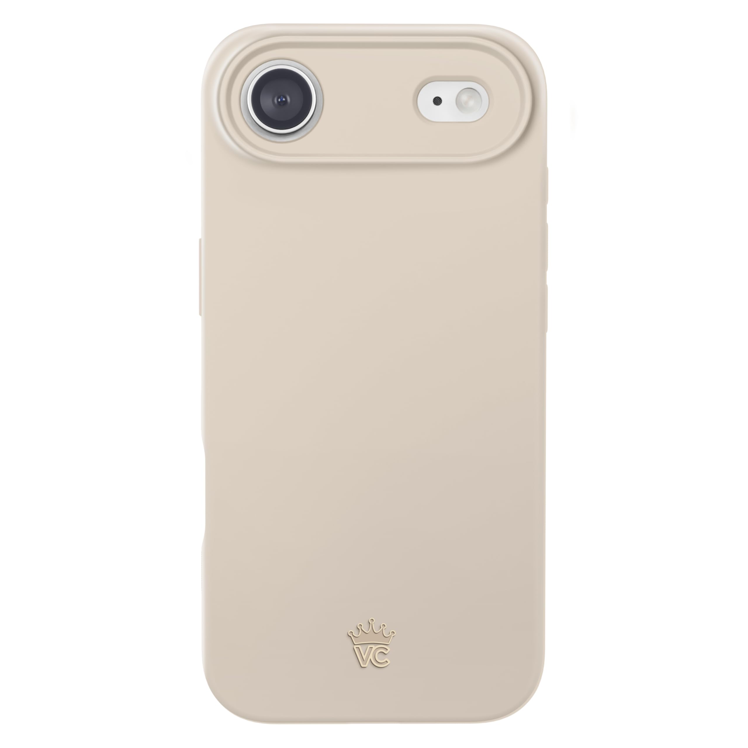 VELVET CAVIAR Case for iPhone 17 Air | Compatible with MagSafe | 10ft Drop Tested | Smooth SatinShield Finish | Sand Stone