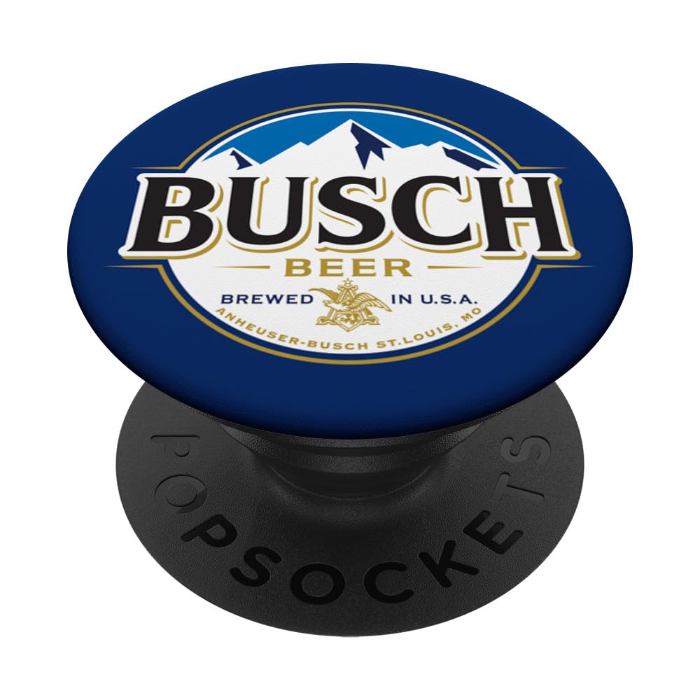 Busch Blue PopSockets Stand for Smartphones & Tablets PopSockets PopGrip: Swappable Grip for Phones & Tablets PopSockets Adhesiv