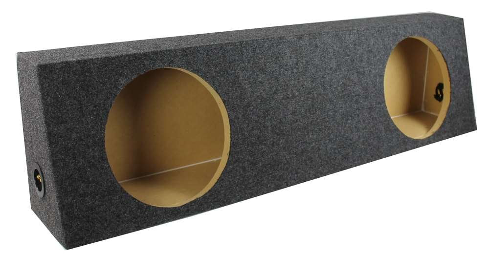 Q Power HD210 Dual 10" Subwoofer Speaker Box for GM/Chevy Trucks - Model 44376
