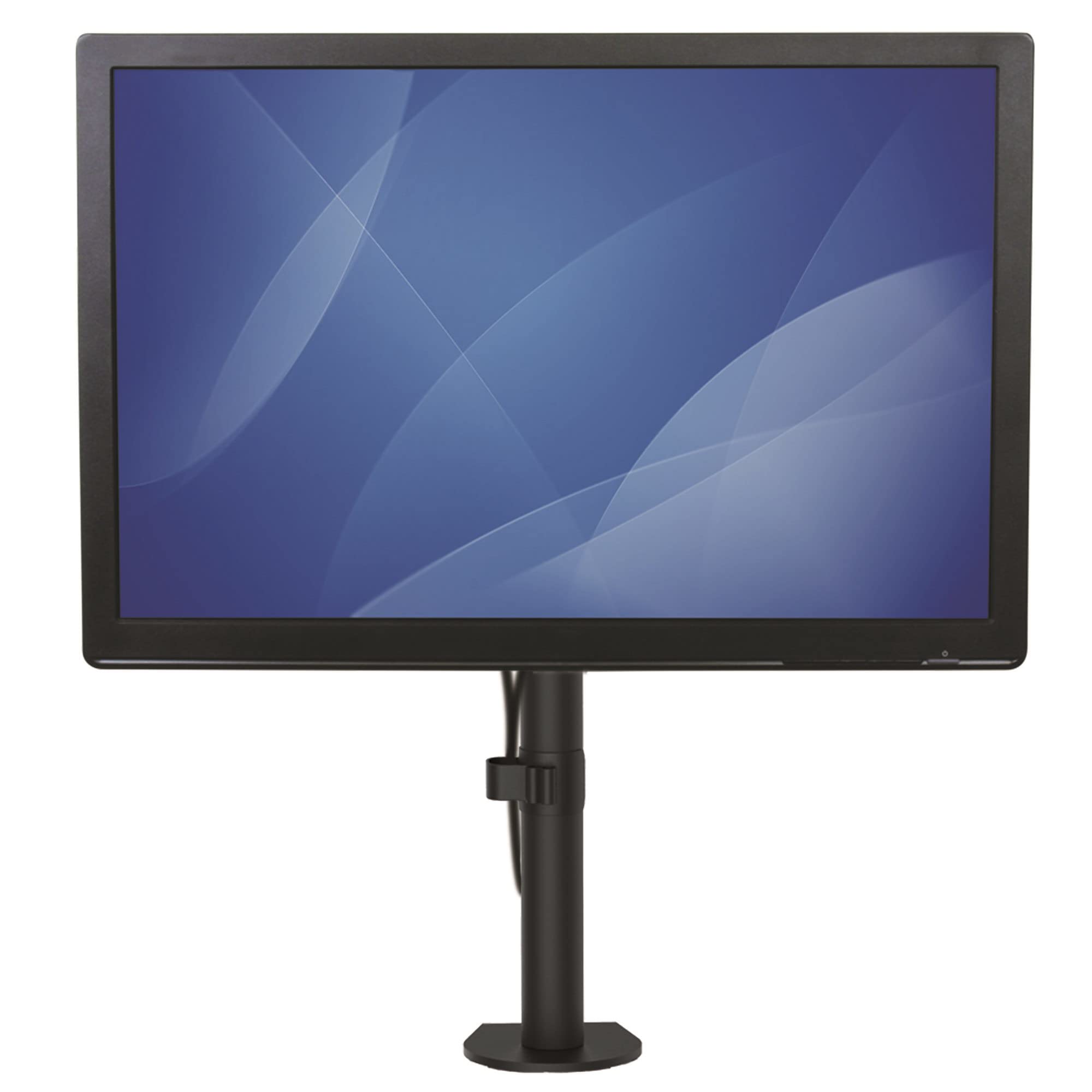 Startech.Com Single Monitor Desk Mount   Single Screen Heavy Duty Pole Mount For Up To 34Inch Vesa Compatible Displays   Ergonom