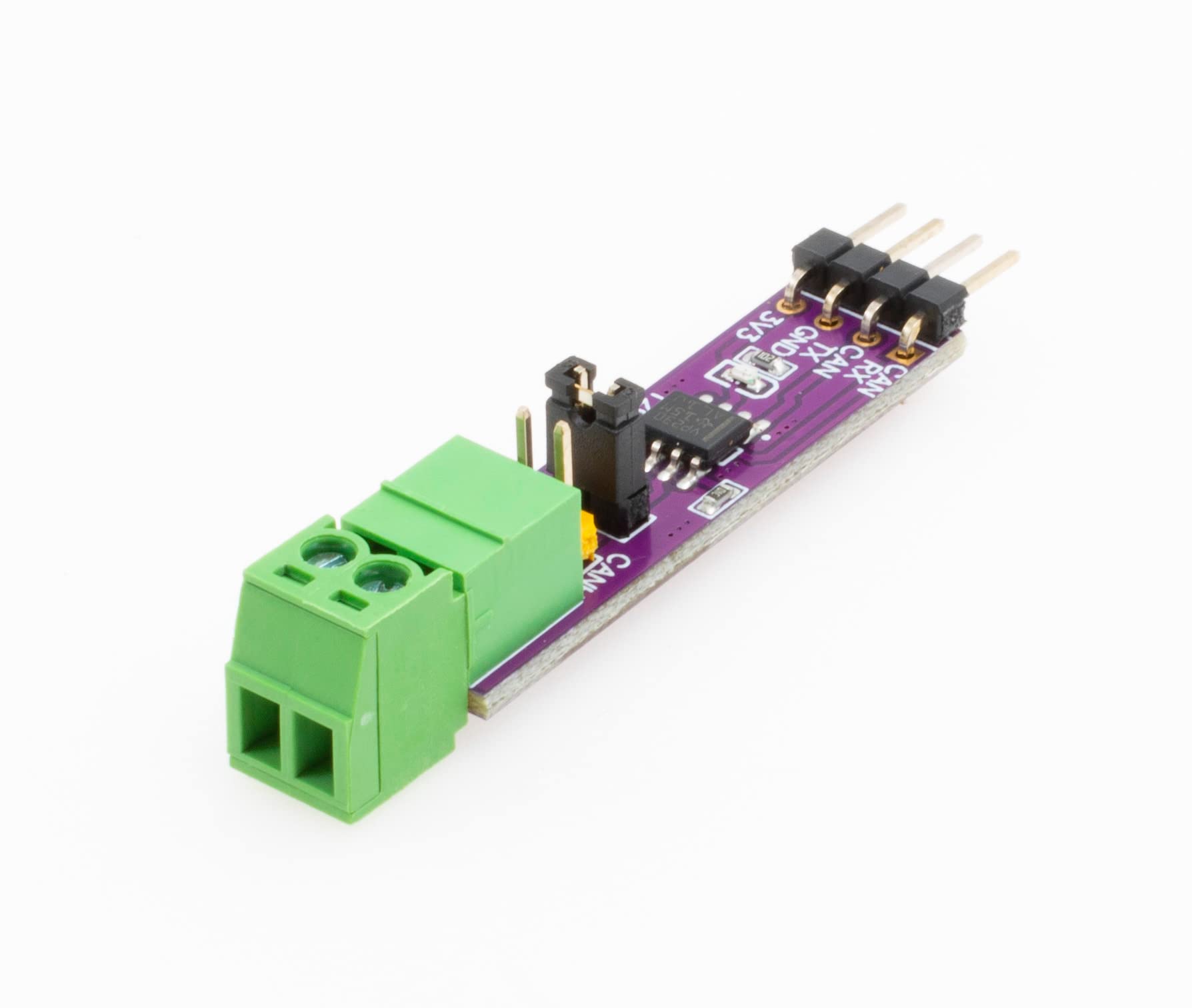 Xicoolee Can Hat Sn65Hvd230 Can Bus Transceiver Module Stably Long Distance Communication Functions Communication Module Single