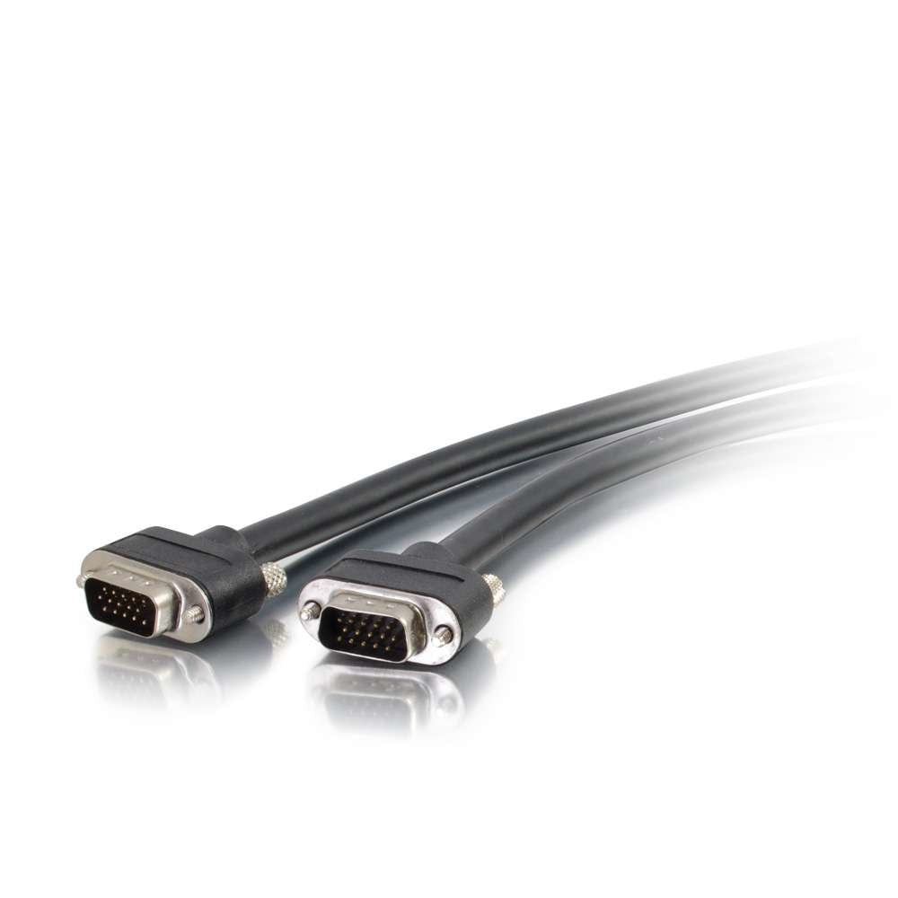 C2G 50213 Vga Cable   Select Vga Video Cable M/M, In Wall Cmg Rated, Black (10 Feet, 3.04 Meters)