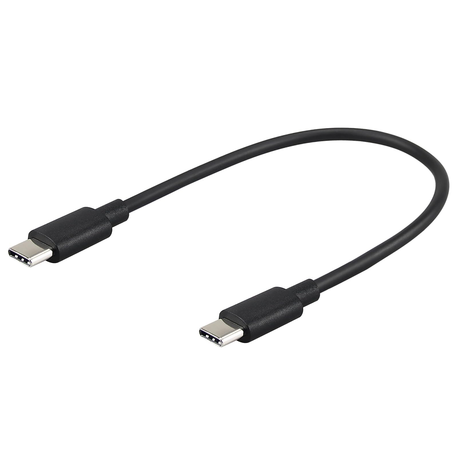 Short Charging Cable For Iphone 15/16, 1 Ft, 2 Pack Usb C To Usb C Cord