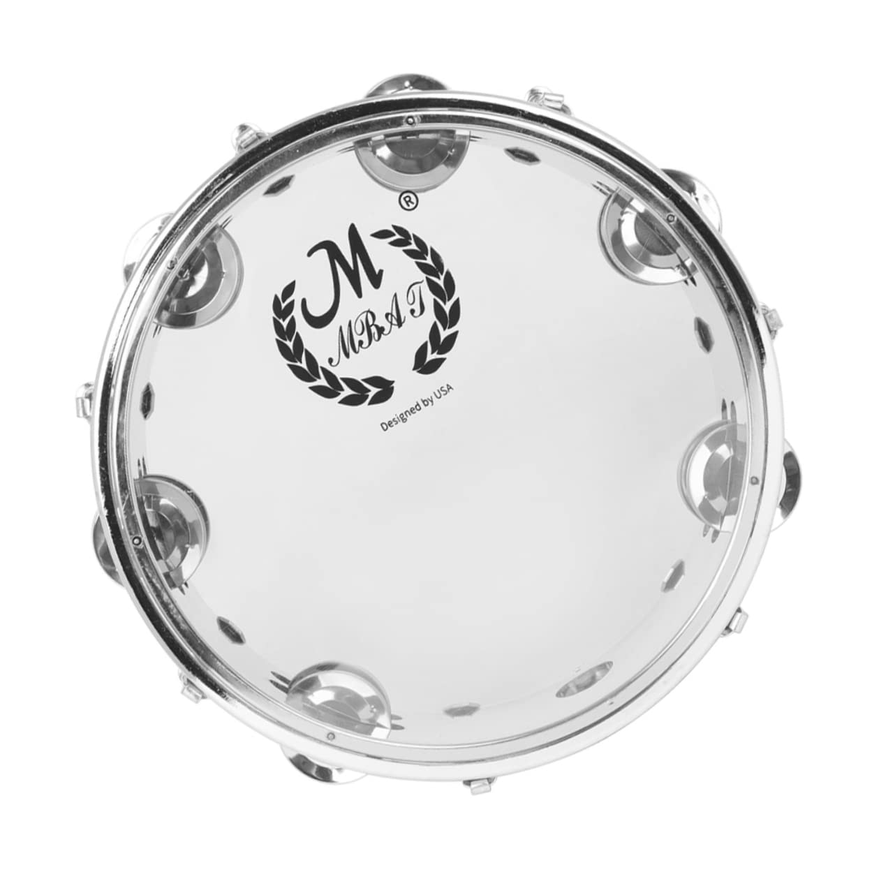 EXCLUZO 1set Hand Drummer Clapping Drums Juguetes Adultos Education Instruments for Tambourine Hand Drum Bell Drum Metal, Musica