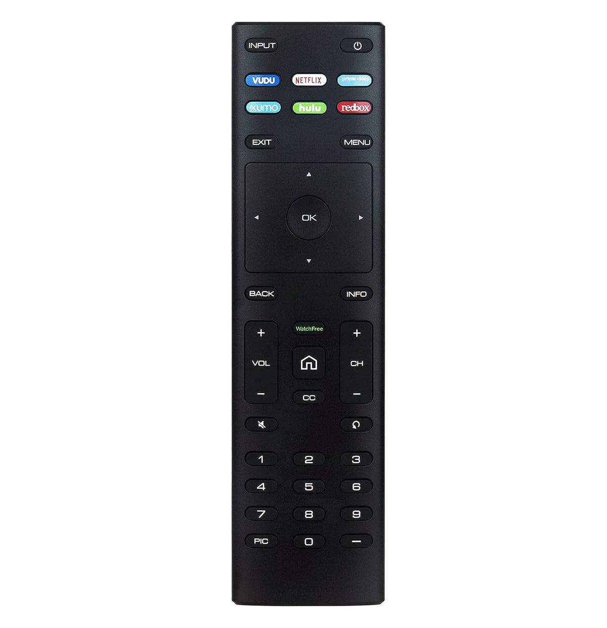 XRT136 Watchfree Replaced Remote fit for Vizio Smart TV UHD Quantum SmartCast TV HDR D32F-G1/D32f-G4 V655-G9 V405-G9 M706-G3 V705-G1 V705-G3 V656-G4 D32h-G9 D40f-G9 M558-G1 P759-G1 PX75-G1 M658-G1