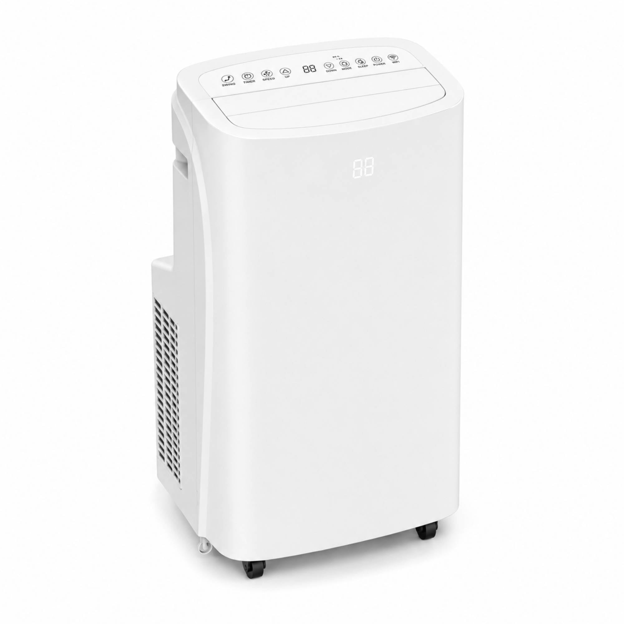 Coolblus Portable Air Conditioners 14000 BTU, Wi-Fi Smart Portable AC Unit for Room Up to 700 Sq.Ft, 3 in 1 Quiet AC with Cool/D
