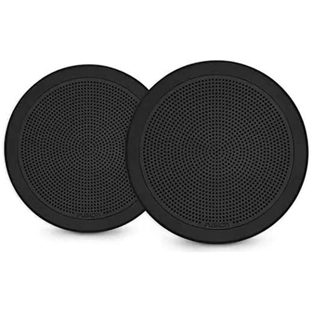 Fusion Fm F65Rb 6.5'' Black Round Flush Mount Speakers