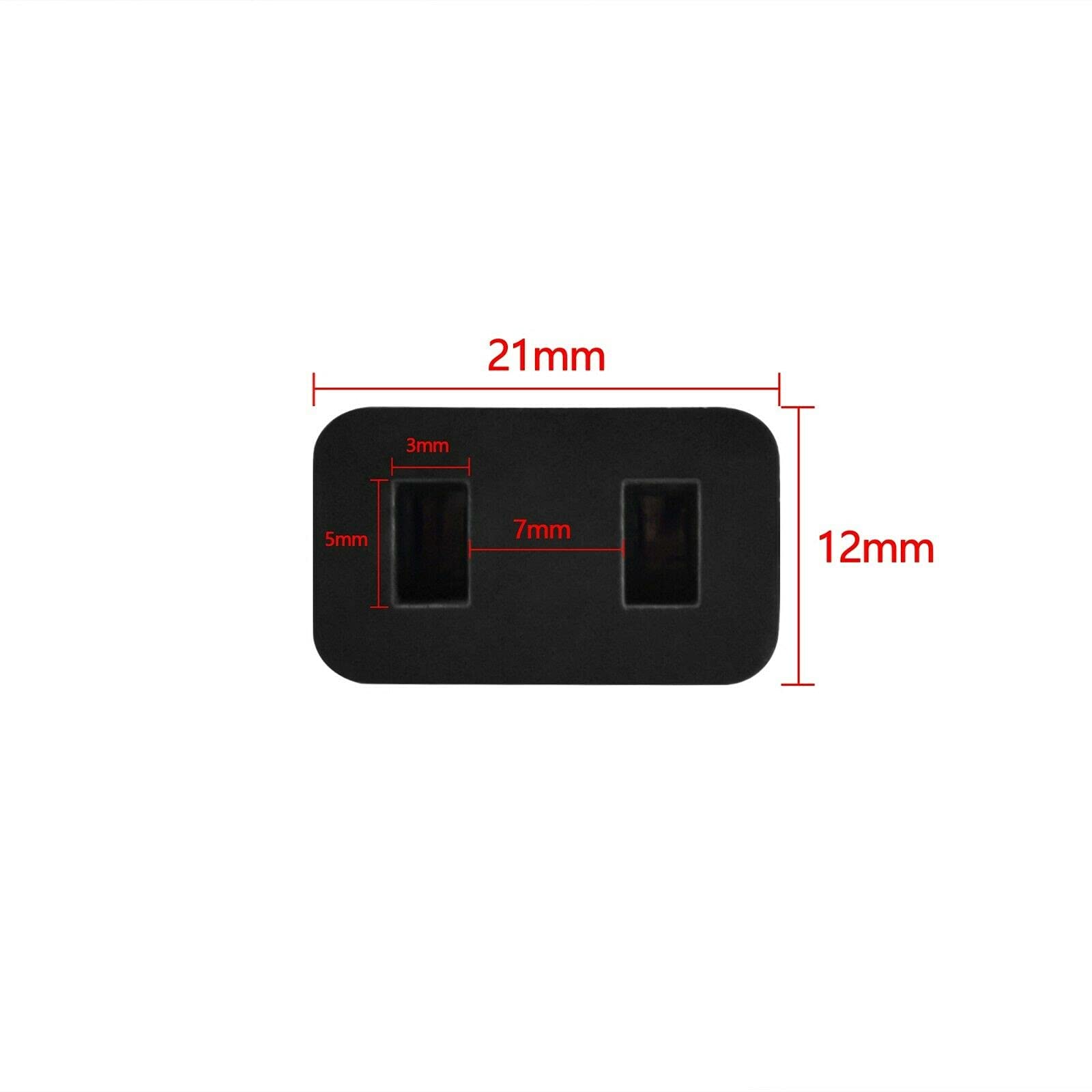 8Ft 2 Prong Square Ac Power Cord Cable Lead For Roland Rhodes Synthesizer Keyboard Vk 1000 Mk 80