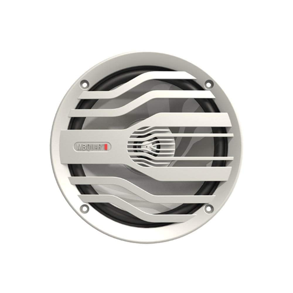 MB Quart NK2-116W Marine Speakers - 6.5 Inch, IPX67, 120W, White, Composite Material