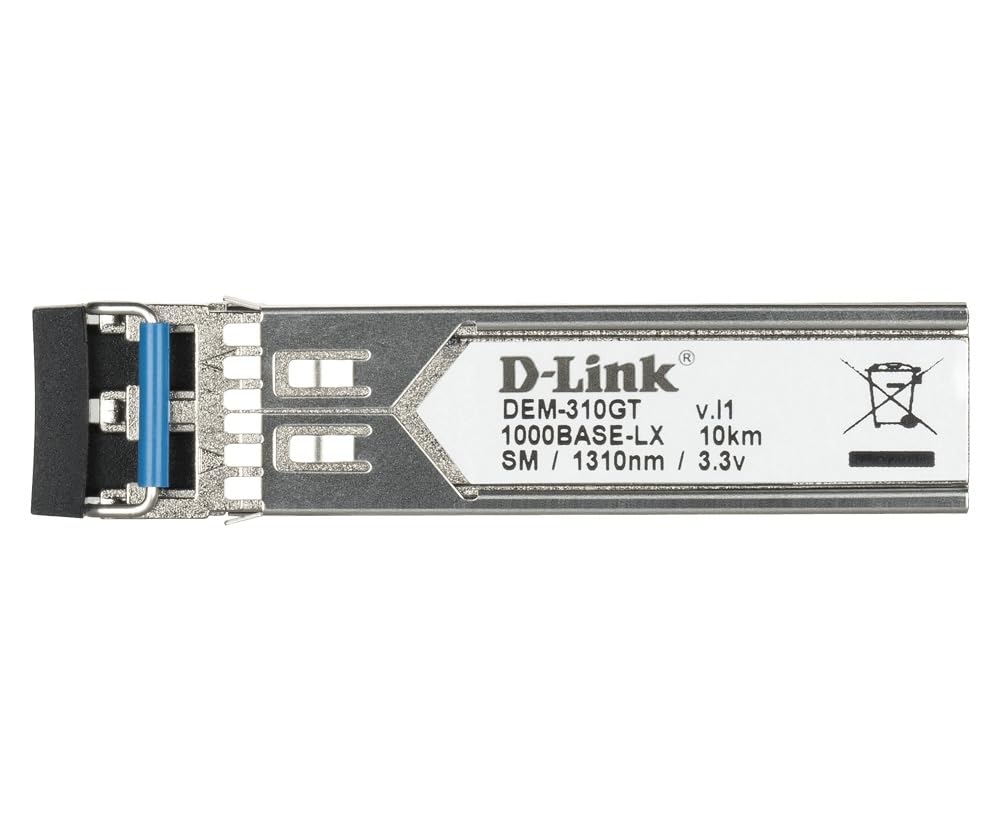D Link Gigabit Ethernet Optical Transceiver Single Mode 1000Base Lx Sfp Module (Dem 310Gt)