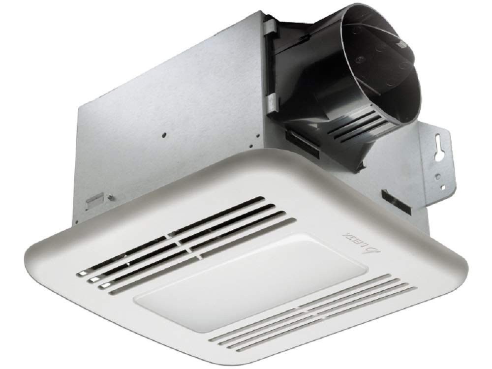 Delta Electronics (Americas) Ltd. Gbr80Mhled Delta Breezgreenbuilder Series 80 Cfm Fan/Dimmable M&H Dual, 11W, 0.8 Sones, Led Li