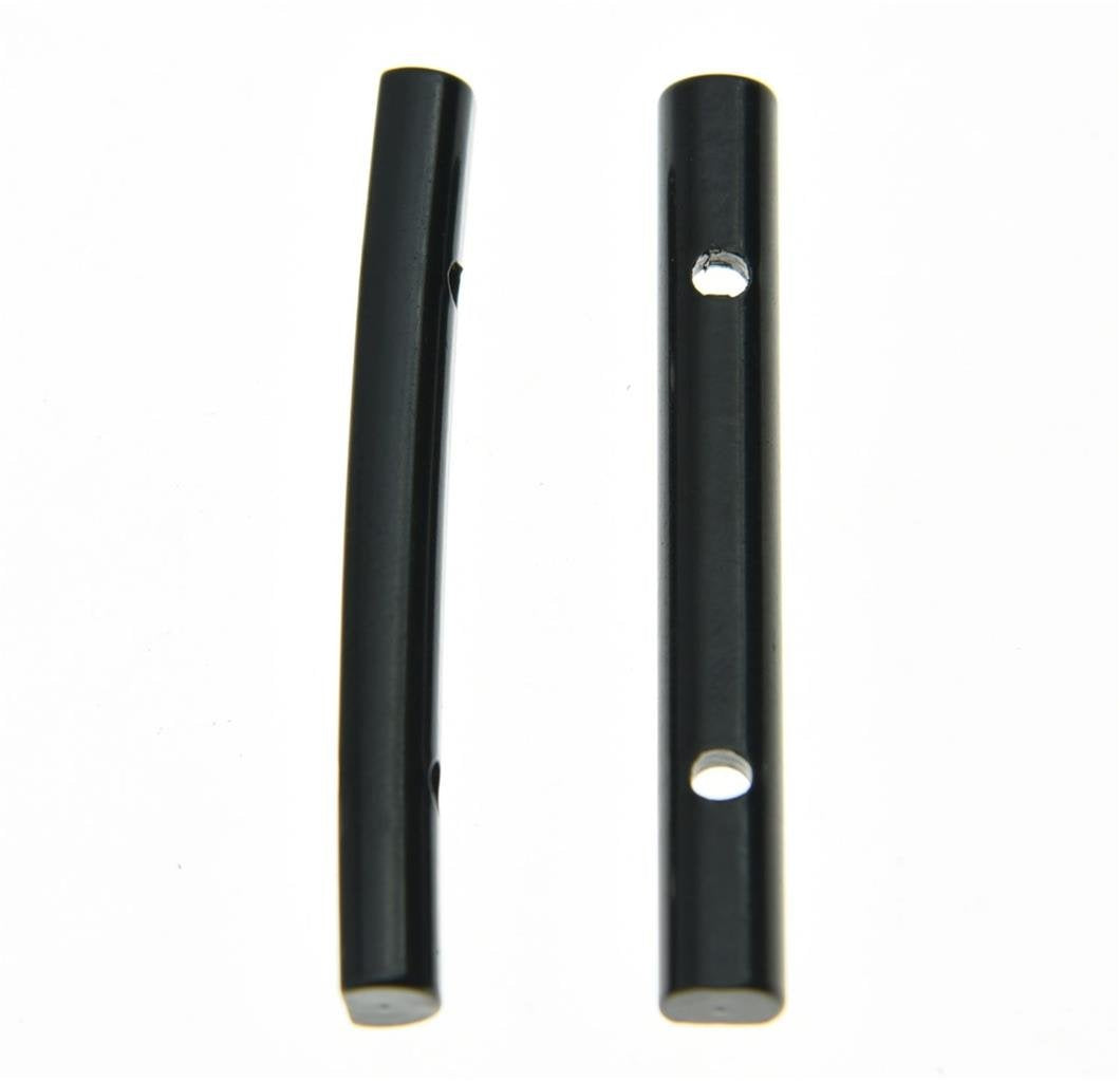 2Pcs Black 44.5Mm Guitar String Retainer Bar For Fr Guitar
