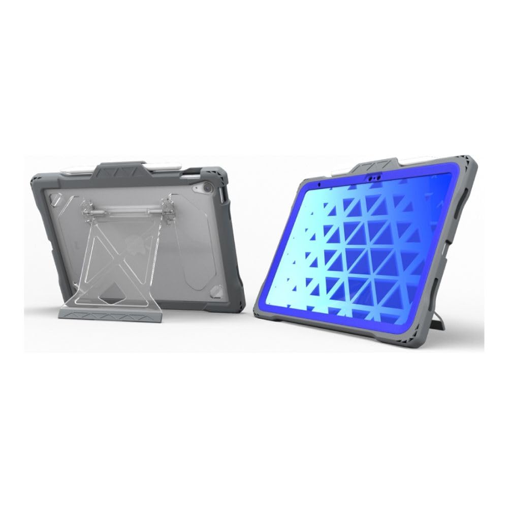 Shield Extreme-X2 For Ipad 10 10.9  (2022) (Blue Bezel-Gray Case)