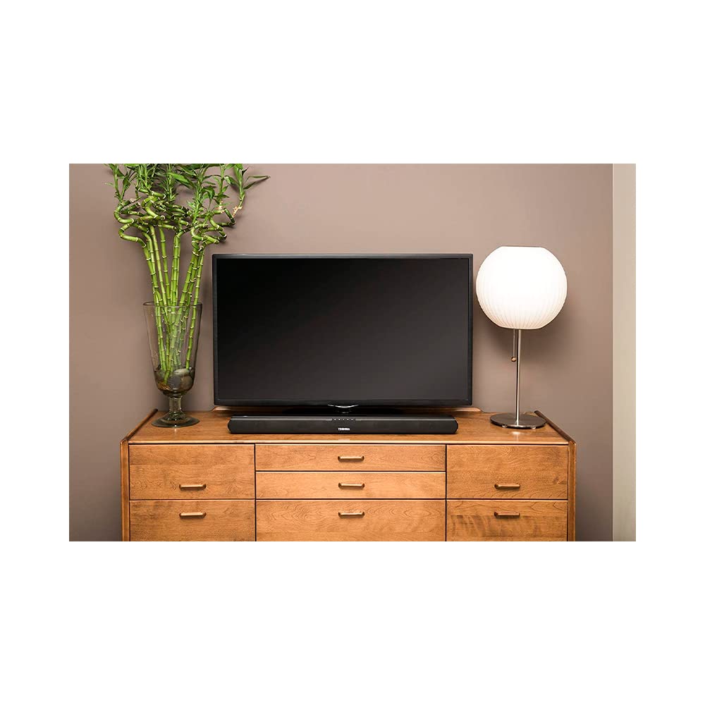 Toshiba Ty-Sbx130B 2.0 Channel Bluetooth Soundbar Tv Speaker: Sound Bar With Optical, Aux, Usb Inputs & Remote Control