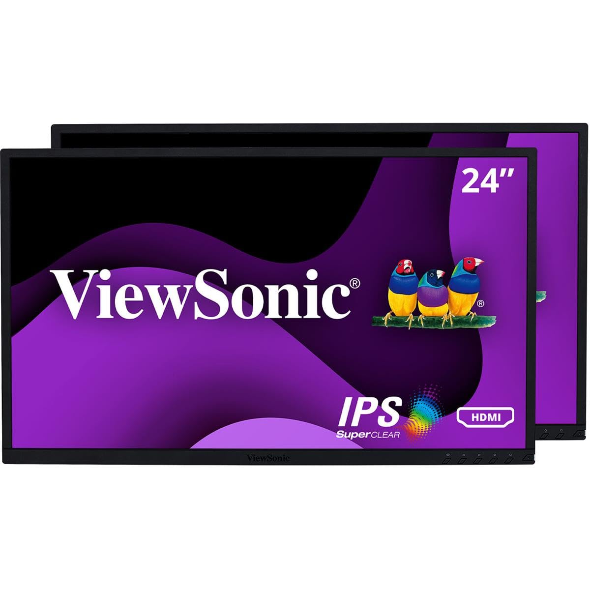 24'' Dual Pk Ho 1080Pips Mntr|24'' Dual Pack Head Only 1080P Ips Monitors With Hdmi, Dp, And Vga.|392|289.99|None|None|