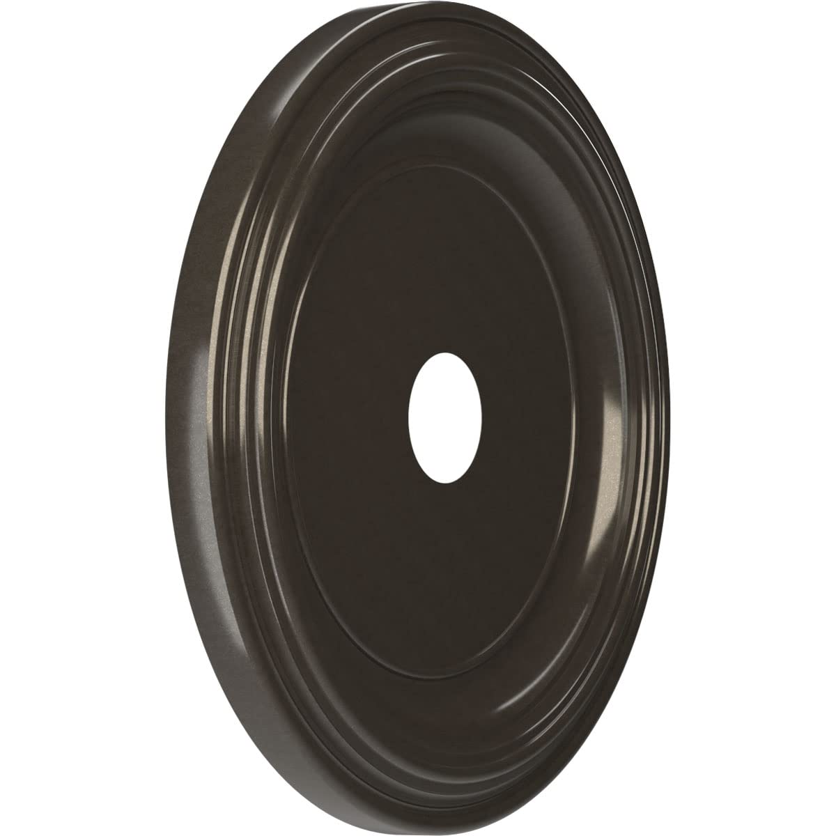 Ekena Millwork Cmp22Trcch Traditional Thermoformed Pvc Ceiling Medallion (Fits Canopies Up To 13 1/2''), 22''Od X 3 1/2''Id X 1