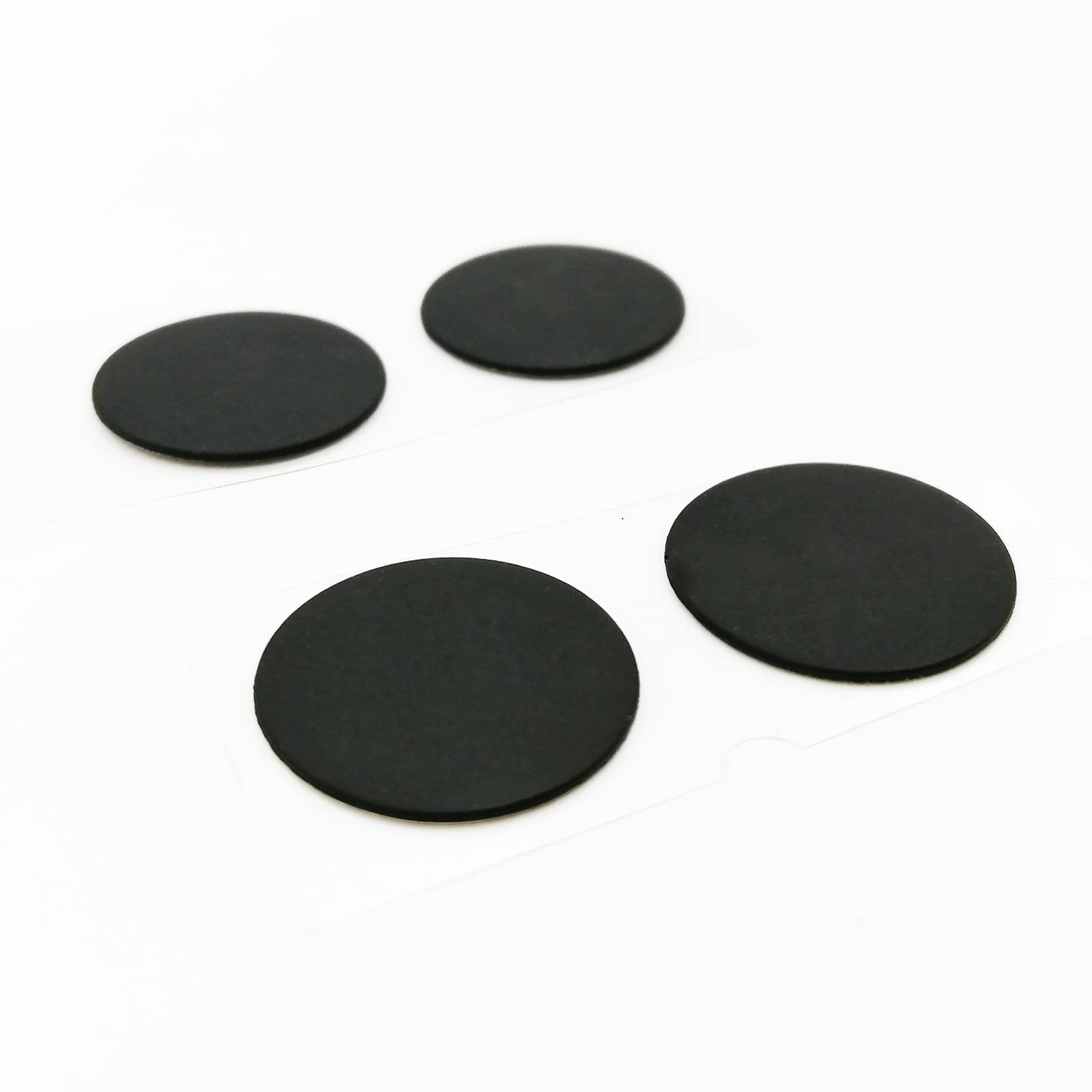 4 Pcs Bottom Base Rubber Feet Replacement For Macbook Pro Retina A1425 A1502 A1398 13'' 15''(Black)