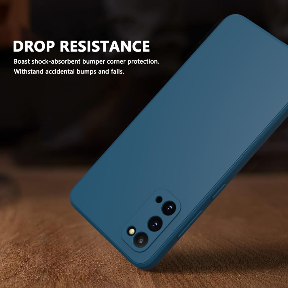 Wogroo For Samsung Galaxy S20 Case Dark Blue, Scratch Resistant With Soft Touch, Slim Thin Phone Cover For Samsung Galaxy S20