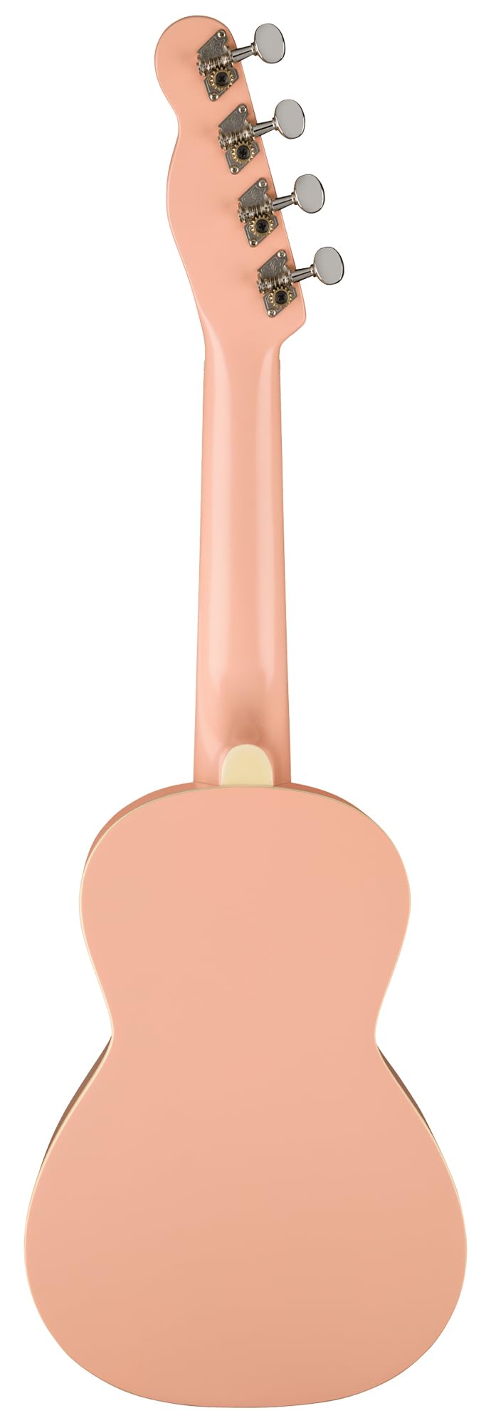 Fender Monterey Concert Ukulele - Shell Pink Bundle With Gig Bag, Tuner, And Austin Bazaar Instructional Dvd