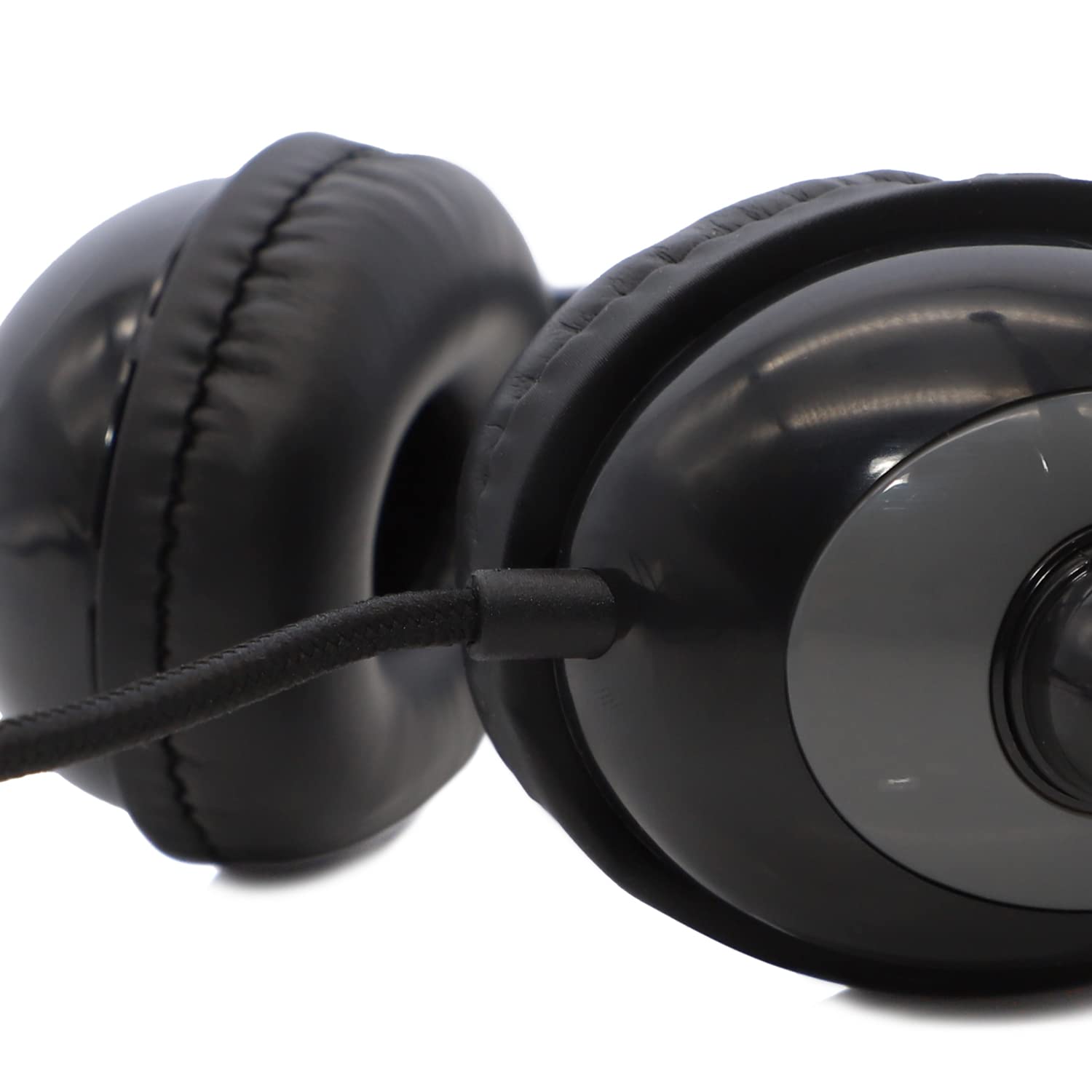 Avid Products Education Headphones With Microphone - Stereo - Black, Gray - Usb - Wired - Over-The-Head - Binaural - Circumaural