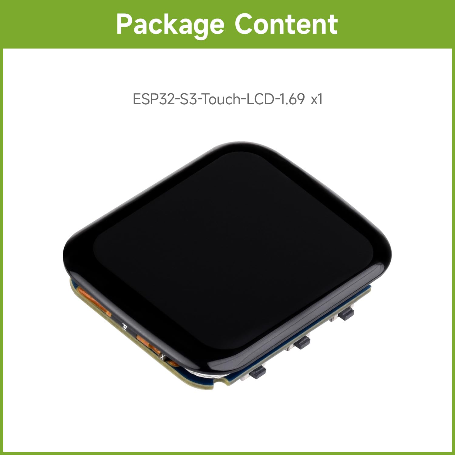 Waveshare Esp32 S3 1.69Inch Touch Display Development Board, 240  280 Pixels, Micro Lcd Display With Esp32 S3, 262K Color, Compa