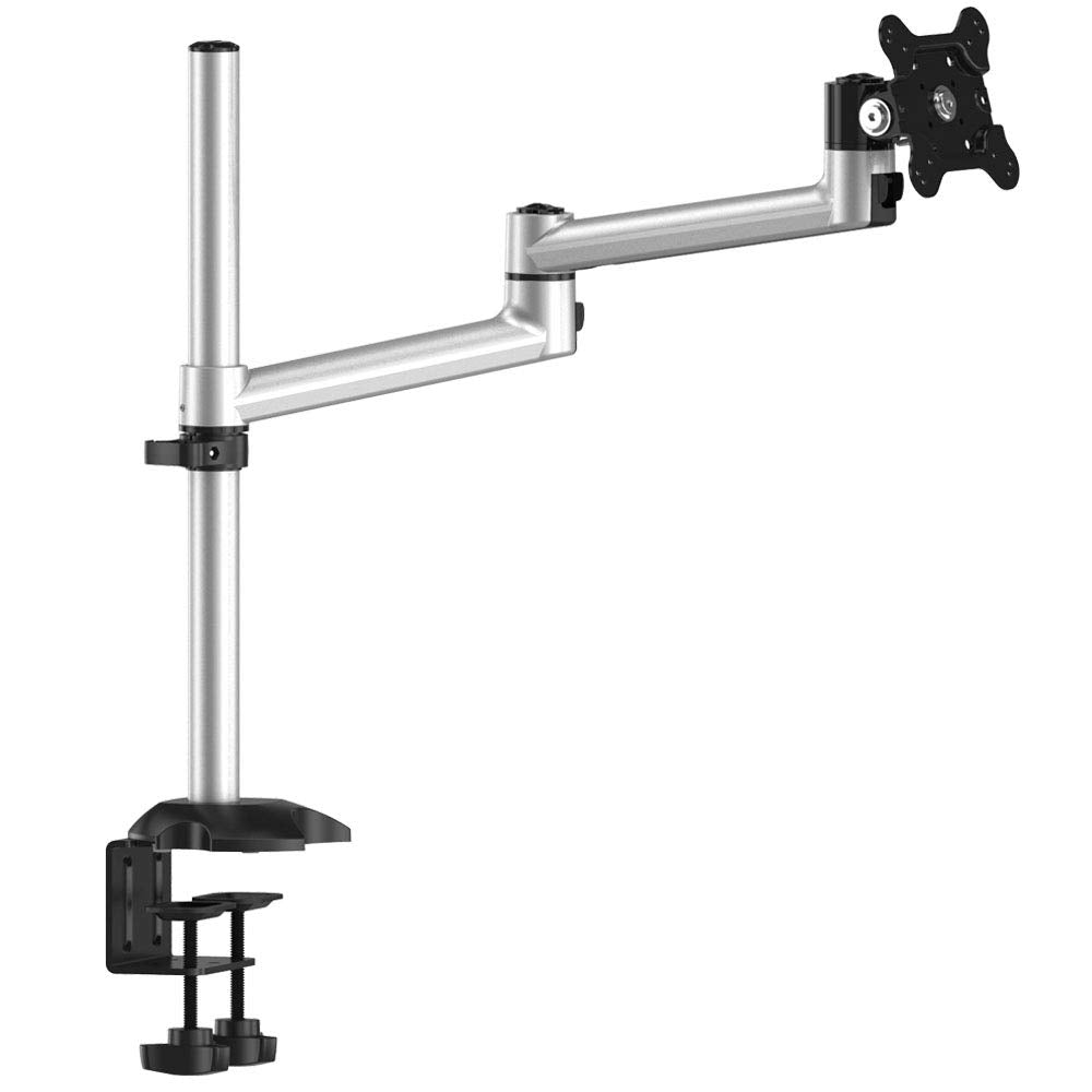 Cotytech Monitor Stand with Quick Release Dual Arm   Expandable (BL DM128)