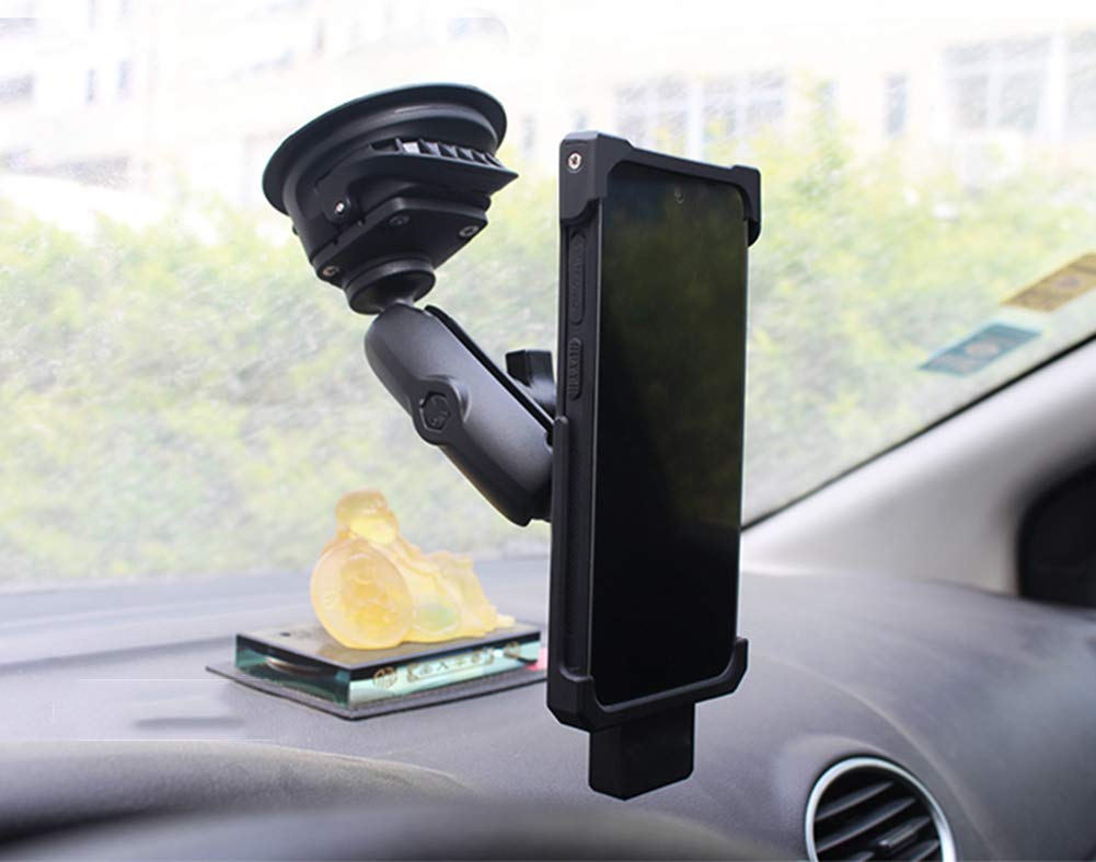 Strg 1'' Ball Mounts Base Adapter With Suction Cup, Ball Base Mount Compatible With Ram And 1' Ball Systems From Arkon, Ibolt And Tackform Enterprise Series