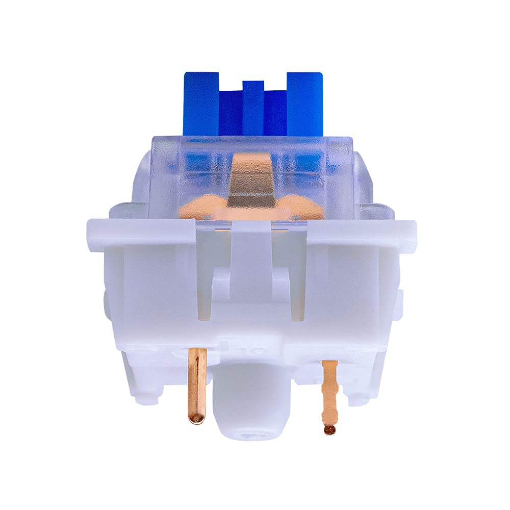 Outemu (Gaote) Switches 3 Pin Rgb Diy Replaceable Key Switches For Mechanical Gaming Keyboard (65Pieces) (Blue)