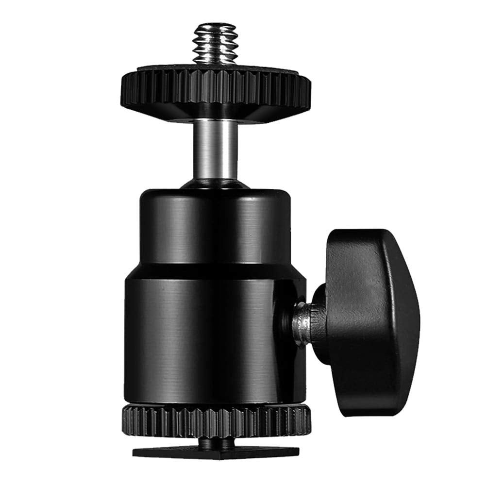 Slow Dolphin Camera Hot Shoe Mount 1/4' With 1/4' Screw Adapter For Cameras Camcorders Smartphone Microphone Gopro Led Video Light Video Monitor Tripod Monopod
