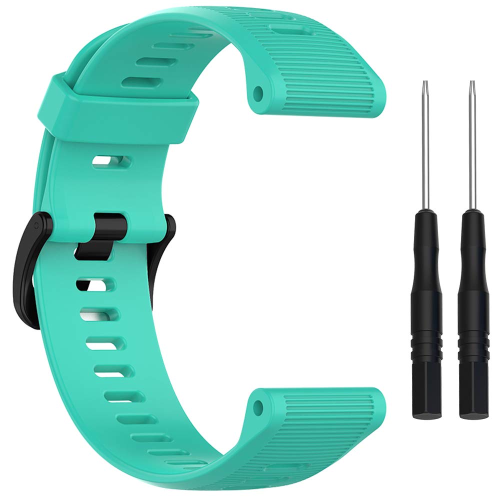 Band For Garmin Forerunner 945, Soft Silicone Replacement Watch Band Strap For Garmin Forerunner 935 Smart Watch (No Tracker)