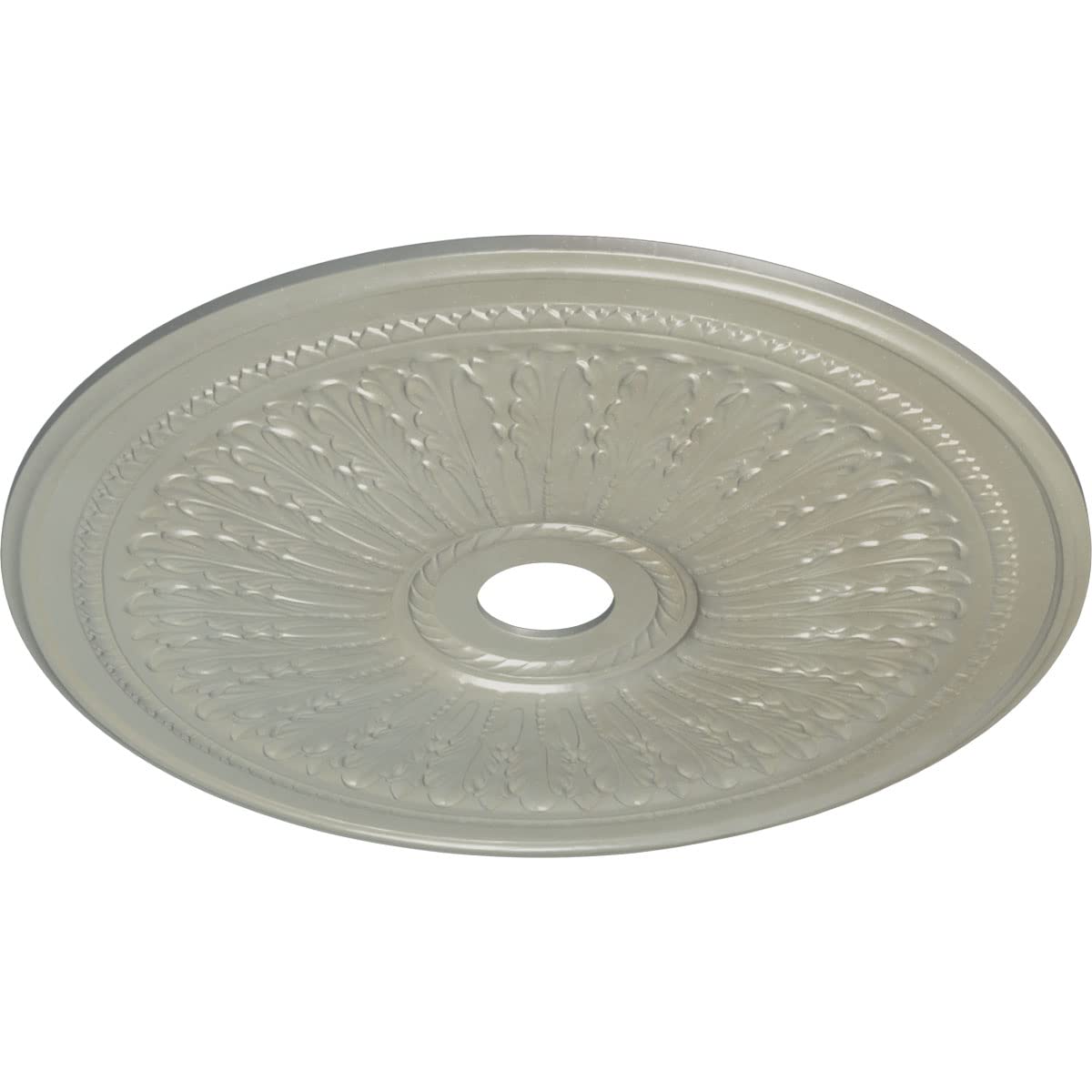 Ekena Millwork Cm29Oafcs Oakleaf Ceiling Medallion, 29 1/8''Od X 3 5/8''Id X 1''P, Hand Painted Flash Copper