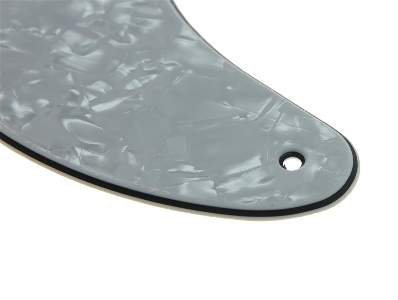 Kaish 13 Hole P Bass Style Pickguard Pb Scratch Plate Bass Pickguard For Precision P Bass Made In Usa/Mexico White Pearl