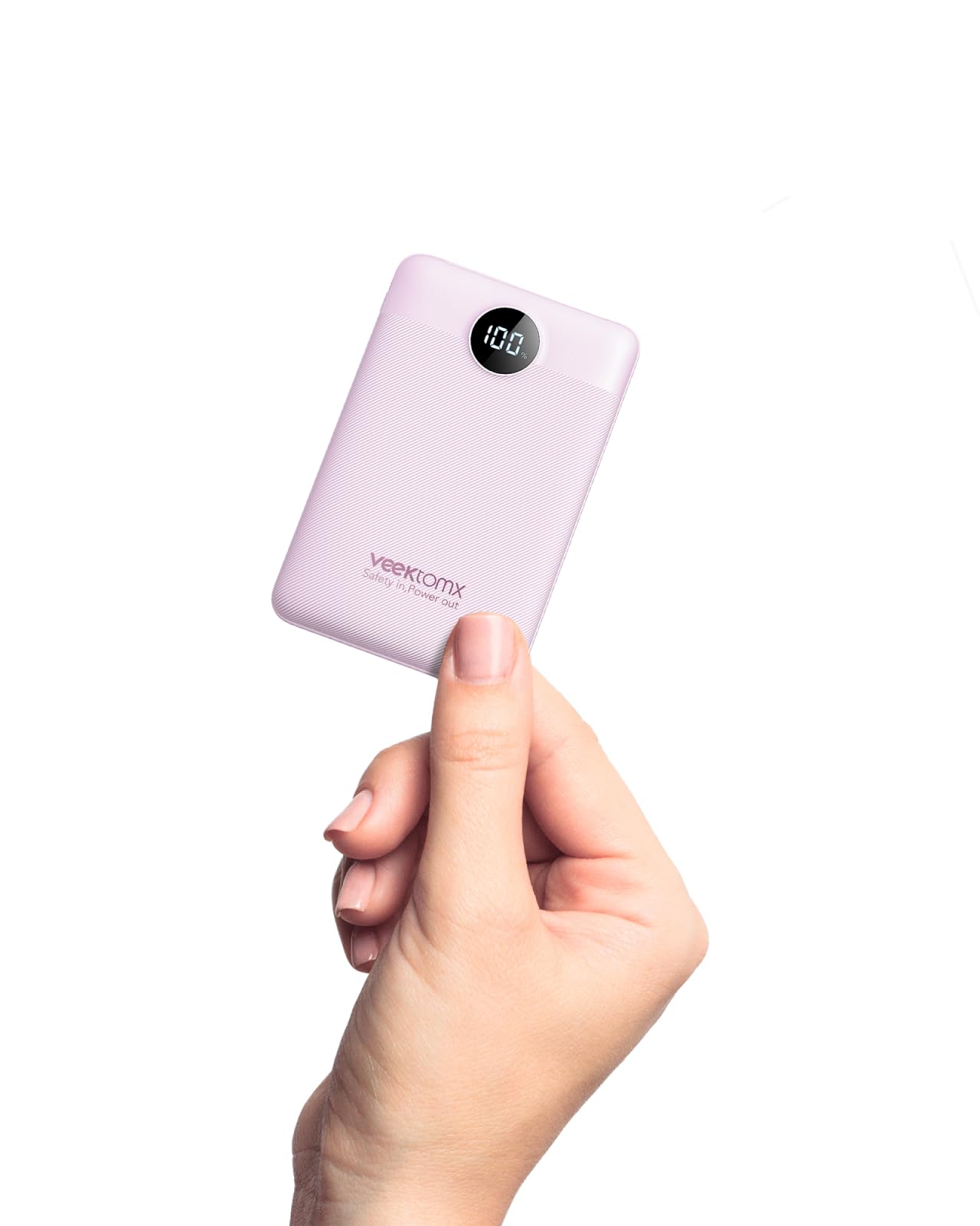 VEEKTOMX Small Portable Charger, Mini Power Bank 10000mAh, PD 22.5W Fast Charging USB-C Battery Bank, Travel Essentials Dual Vol