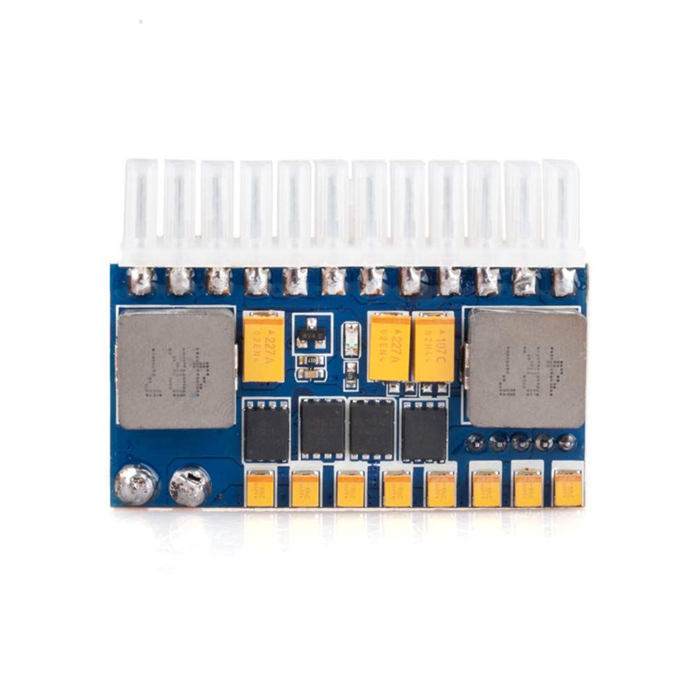 Rgeek 24Pin Dc Atx Psu 12V Dc Input 250W Peak Output Switch Dc Dc Atx Pico Psu Mini Itx Pc Power