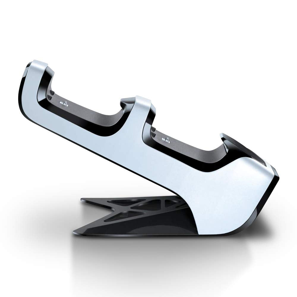 Bionik Power Stand Xbox Controller Charger Station: Store And Fast Charge 2 Wireless Xbox One/S/Elite Controllers, Power Adapter