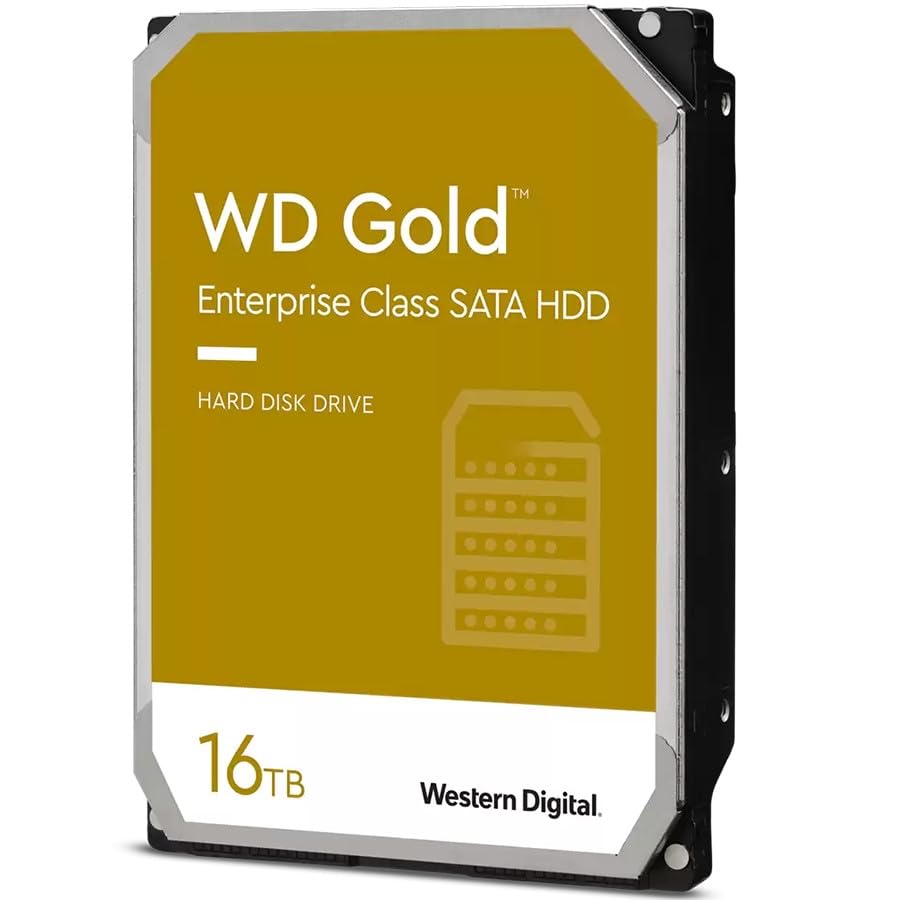 Western Digital 16Tb Wd Gold Enterprise Class Internal Hard Drive - 7200 Rpm Class, Sata 6 Gb/S, 512 Mb Cache, 3.5 - Wd161Kryz