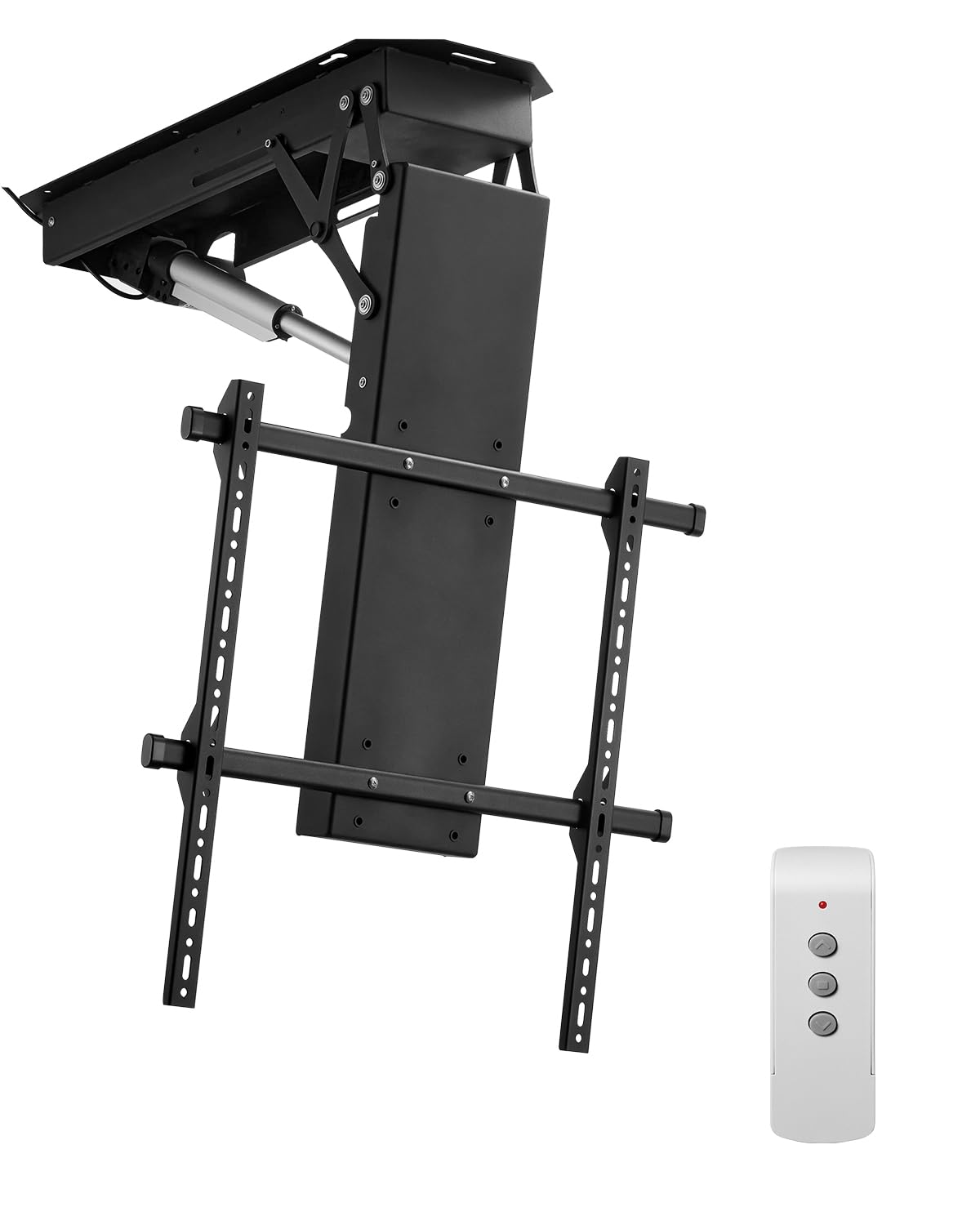VEVOR Motorized Ceiling TV Mount, TV Wall Mount for 32 to 70 Inch TV, Electric Adjustable Ceiling TV Mount, Motorized Flip Down