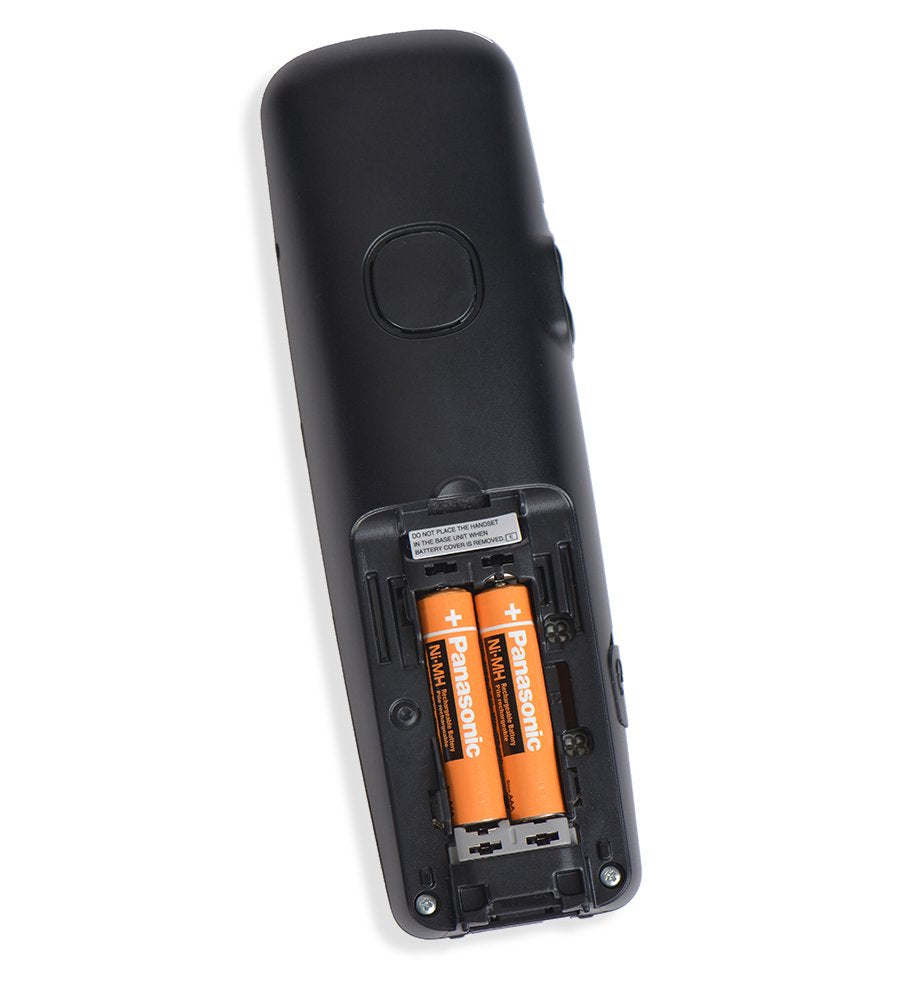 Panasonic Hhr4Dpa Genuine Aaa Nimh Rechargeable Batteries For Dect Cordless Phones, 2 Pack,Orange