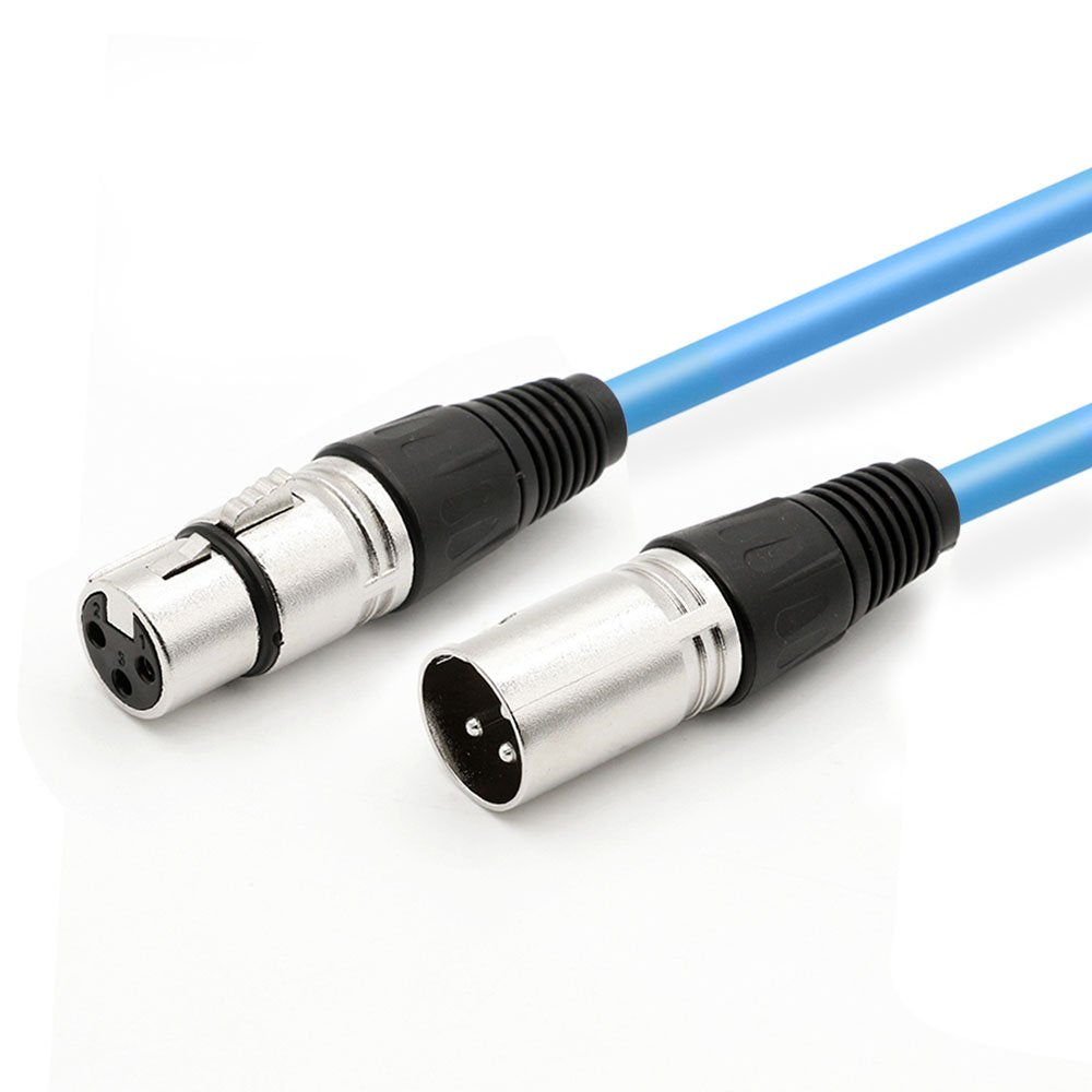 Dremake 5M Low Z Microphone Xlr Cable 3Pin Xlr Male To Xlr Female Speaker Snake Cord For Microphone, Speakers And Pro Devices, 1