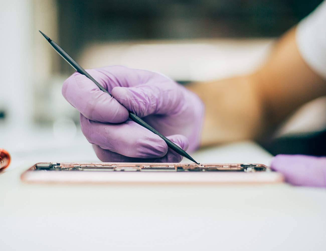 Fixinus 50 Pieces Universal Black Stick Spudger Opening Pry Tool Kit For Iphone Mobile Phone Ipad Tablets Macbook Laptop Pc Repa