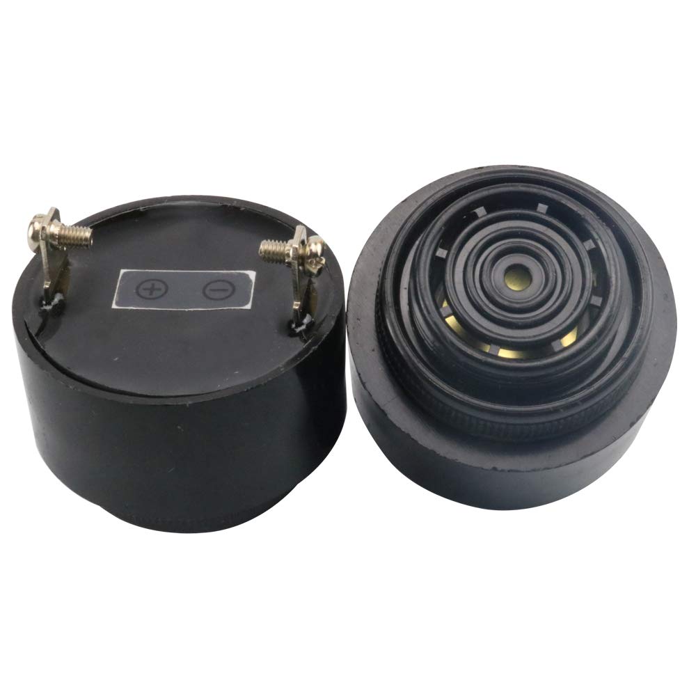 Xnrtop Continuous Beep Alarm Electronic Piezo Buzzer Sounder Dc 3 24 V 85Db 2 Pcs