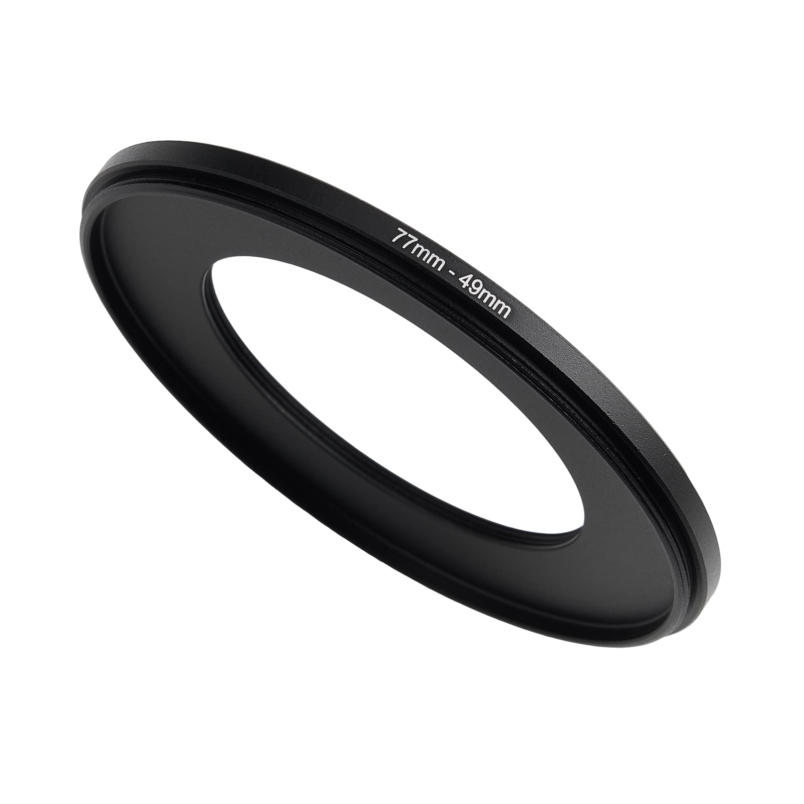 77Mm To 49Mm Step Down Ring Filter Adapter Applicable To All Brands Of Uv Nd Cpl Filter (77Mm 49Mm)