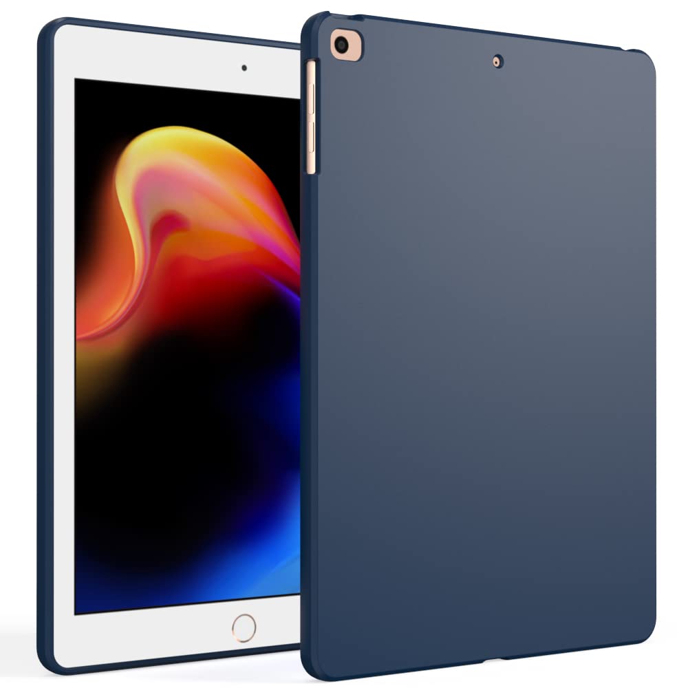 Ipad 9.7 Inch Case For Ipad 6Th (2018),Ipad 5Th (2017),Ipad Pro (2016),Air 2Nd (2014),Air 1St (2013),Rubber Soft Skin Silicone S