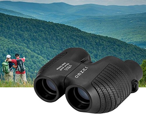 Omzer 10X25 Automatic Fixed Focus Binocular With Low Light Night Vision,High Power Waterproof Compact Auto Focus Binoculars Fit