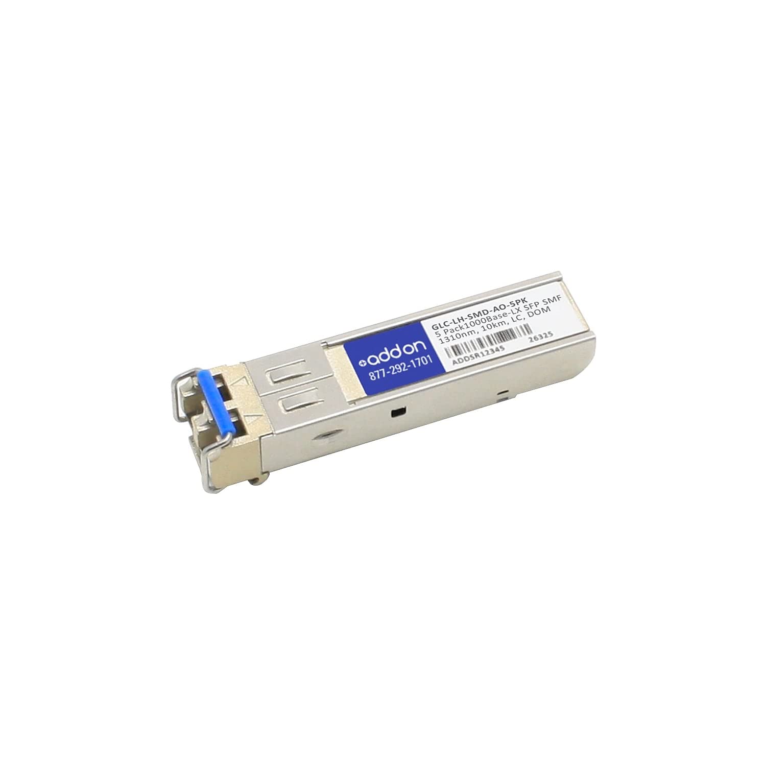 AddOn Add-On Computer Products AddOn 5-Pack of Cisco GLC-LH-SMD Compatible TAA Compliant 1000Base-Lx SFP Transceiver (Smf, 1310N